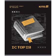 Зошит 48арк. кліт. "Kite" Предметка-Історія гібр лак+УФ,Techno №K25-240-4