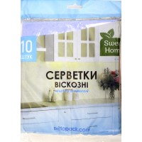 Серветки віскозні для прибирання "Sweet home/Anna Zaradna"(10шт) №4581(24)