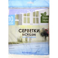 Серветки віскозні для прибирання "Sweet home/Anna Zaradna"(10шт) №4581(24)