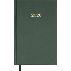Щоден. A5 "Buromax" дат2026 Simple зелений №BM.21166-04