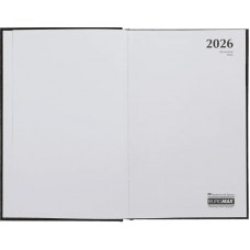 Щоден. A5 "Buromax" дат2026 Simple червоний №BM.21166-05