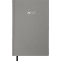 Щоден. A5 "Buromax" дат2026 Simple сірий №BM.21166-09