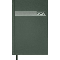 Щоден. A5 "Buromax" дат2026 Time зелений №BM.21168-04
