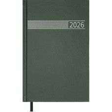 Щоден. A5 "Buromax" дат2026 Time зелений №BM.21168-04