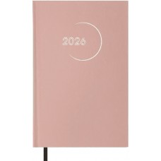 Щоден. A5 "Buromax" дат2026 Madam світло-рожевий №BM.21170-43