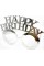 Обруч для волосся та окуляри "It's my birthday" срібло