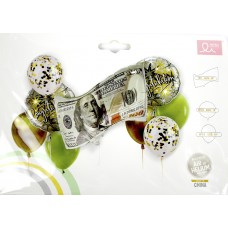 Набір кульок повітр. 100$ TX-420(10)