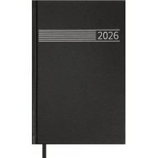 Щоден. A5 "Buromax" дат2026 Time чорний №BM.21168-01