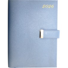Щоден. A5 "Buromax" дат2026 Nude світло-синій №BM.21140-30(20)