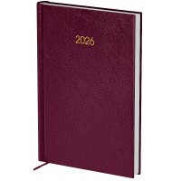 Щоден. A5 "Axent" дат2026 Classic City з/т сливовий №8842-26-5-A