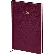 Щоден. A5 "Axent" дат2026 Classic City з/т сливовий №8842-26-5-A