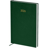 Щоден. A5 "Axent" дат2026 Classic City з/т темно-зелений №8842-26-3-A
