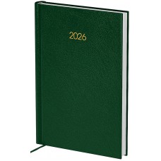 Щоден. A5 "Axent" дат2026 Classic City з/т темно-зелений №8842-26-3-A