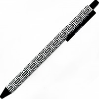 Ручка авт. кульк. "Axent" №AB1092-05-A Deco 0,5мм синя