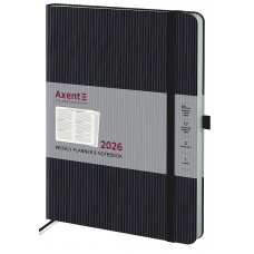 Щотижн. A5 "Axent" дат2026 Grand Lines №8531-26-01-A(12)