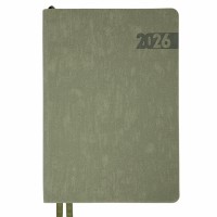 Щоден. A5 "Leo Planner" дат2026 184арк. Boss м'як.обкл., хакі №252635