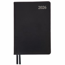 Щоден. A5 "Leo Planner" дат2026 184арк. Aldento інтегр., темно-синій №252672