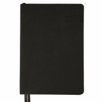 Щоден. A5 "Leo Planner" дат2026 184арк. Boss м'як.обкл., чорний №252634