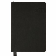Щоден. A5 "Leo Planner" дат2026 184арк. Boss м'як.обкл., чорний №252634