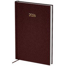 Щоден. A5 "Axent" дат2026 Classic Style, з/т коричневий №8840-26-4-A