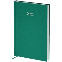 Щоден. A5 "Axent" дат2026 Classic Style, с/т аквамариновий №8840-26-5-A