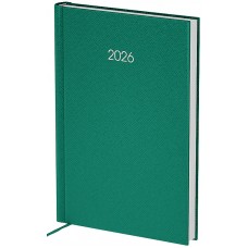 Щоден. A5 "Axent" дат2026 Classic Style, с/т аквамариновий №8840-26-5-A