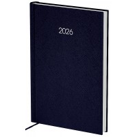 Щоден. A5 "Axent" дат2026 Classic Style, с/т темно-синій №8840-26-2-A