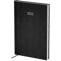 Щоден. A5 "Axent" дат2026 Classic Style, с/т чорний №8840-26-1-A