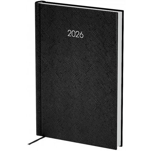 Щоден. A5 "Axent" дат2026 Classic Style, с/т чорний №8840-26-1-A