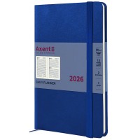 Щоден. A5 "Axent" дат2026 Partner Strong,класичний синій №8819-26-38-A