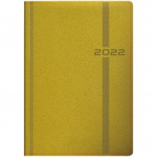 Ежедневник A5 Brunnen ДК датированный 2026 Стандарт Melavir желтый  (10) 73-795 41102