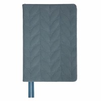 Щоден. A5 "Leo Planner" недат. 160арк. Vibe димчасто-блакитний тв. обкл. №252697