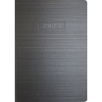 Щоденник датований 2026 Optima Stripe А5 чорний O25285-01 Щоденник датований 2026 Optima Stripe А5 чорний O25285-01