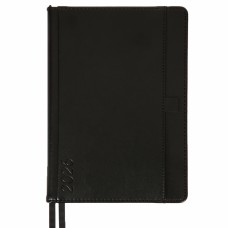 Щоден. A5 "Leo Planner" дат2026 184арк. Legacy тв. обкл., чорний №252649