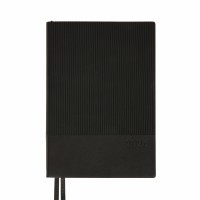 Щоден. A5 "Leo Planner" дат2026 184арк. Velvet м'яка. обкл., чорний №252638