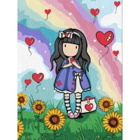 Картини по ном.акрил.для діт.BeKindToYourselfSantoroGorjussCollection30х40смKHO8587