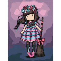 Картини по номерах акрил. для дітей FridaSantoroGorjussCollection30х40смKHO8675/Ідейка/