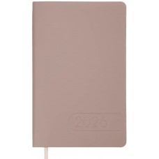Щотижн. A5 "Buromax" дат2026 кишеньк. Morandi какао №BM.2712-40(20)