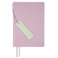Щоден. A5 "Leo Planner" недат. 160арк. Prima бузковий м'яка обкл. №252701