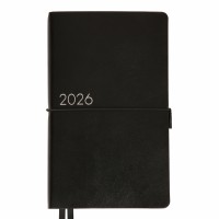 Щоден. A5 "Leo Planner" дат2026 176арк. Glory м'яка. обкл., чорний №252632