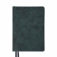 Щоден. A5 "Leo Planner" дат2026 184арк. Case інтегр. темно-смарагдовий №252660