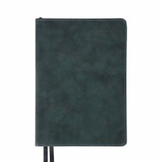 Щоден. A5 "Leo Planner" дат2026 184арк. Case інтегр. темно-смарагдовий №252660