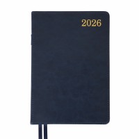 Щоден. A5 "Leo Planner" дат2026 184арк. City тв. обкл. синій №252667