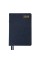 Щоден. A5 "Leo Planner" дат2026 184арк. City тв. обкл. синій №252667