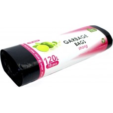 Пакети для сміття "Sweet home/Anna Zaradna" 120л 10шт міцні чорн. №5250(60)