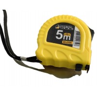 Рулетка Master Tool кнопка Stop,протиковзний гачок №65-2105 5мх19мм