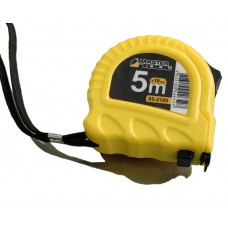 Рулетка Master Tool кнопка Stop,протиковзний гачок №65-2105 5мх19мм
