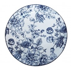 Тарілка обідня скло "Limited Edition Blossom Blue" 26,5см №YF7001-1/83121