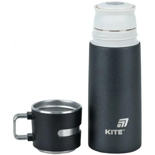 Термос метал. 0,5л "Kite" чорна №K25-1224-1