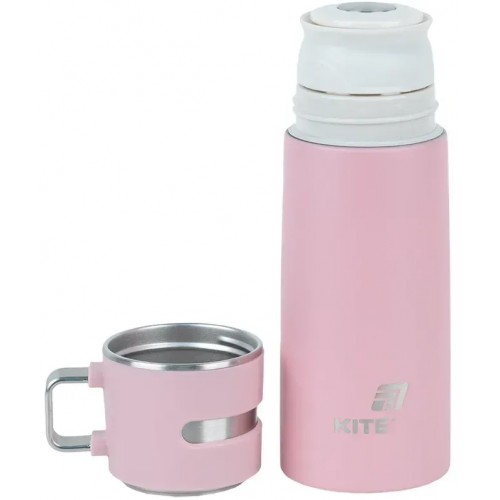 Термос метал. 0,35л "Kite" рожевий №K25-1223-3
